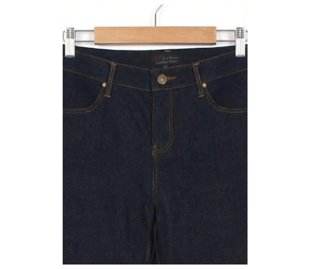 Pantalon Mayflower Claudia Noir : Jean Power Stretch Confort-5