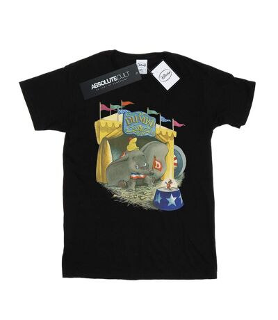 Disney - T-shirt DUMBO CIRCUS - Femme (Noir) - UTBI17003