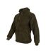 Sweat À Capuche Homme Olive Foncé Speero-3