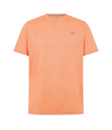 T-shirt Course À Pied Essentials Homme Orange New Balance