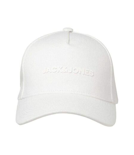 Mens Embossed Logo Dad Hat Cloud Dancer Jack And Jones