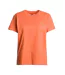 Womens/ladies Logo T-shirt Canyon Orange Parajumpers-2