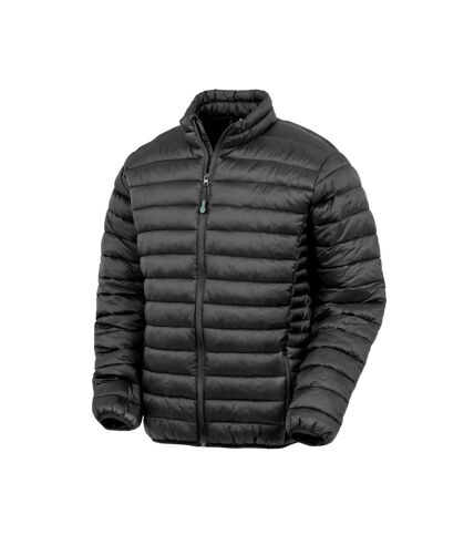 Result Genuine Recycled Mens Recycled Padded Jacket (Black)