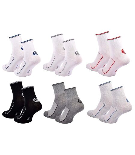 Chaussettes SERGIO TACCHINI QUARTER 6 Pcs 2720