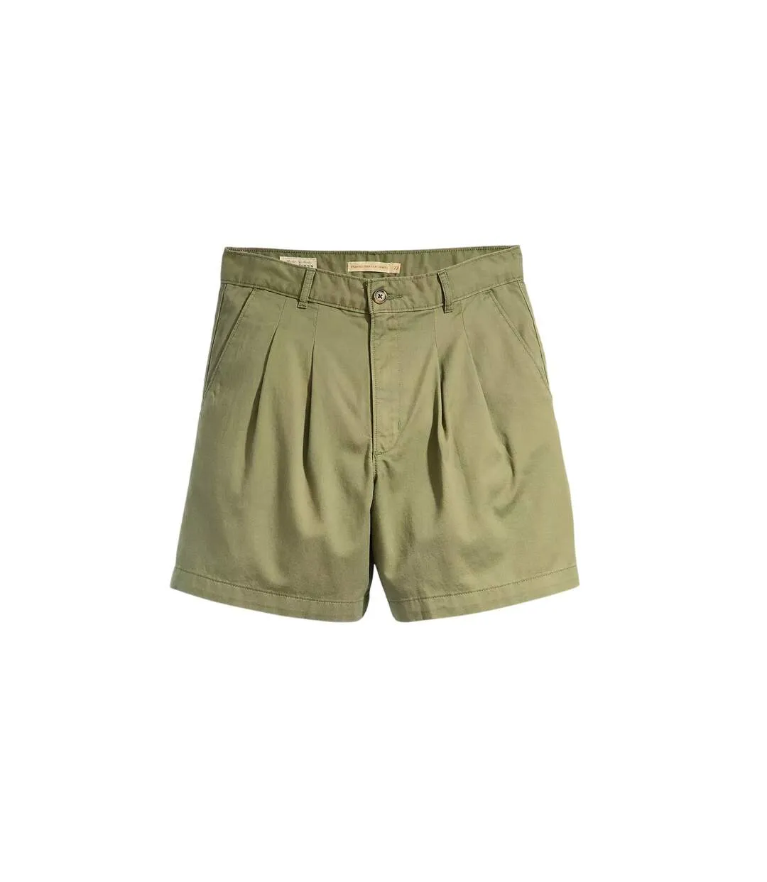 Short Femme Vert Lichen Foncé Levis-1