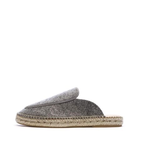 Chaussons gris homme pare gabia barnabe