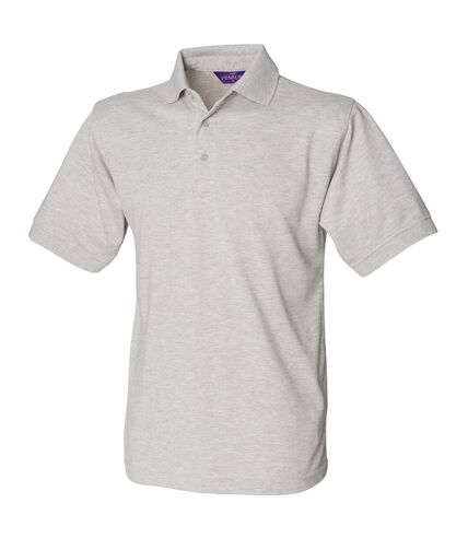 Polo à manches courtes homme gris Henbury