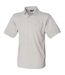 Henbury Mens Short Sleeved 65/35 Pique Polo Shirt (Heather Grey) - UTRW625-1