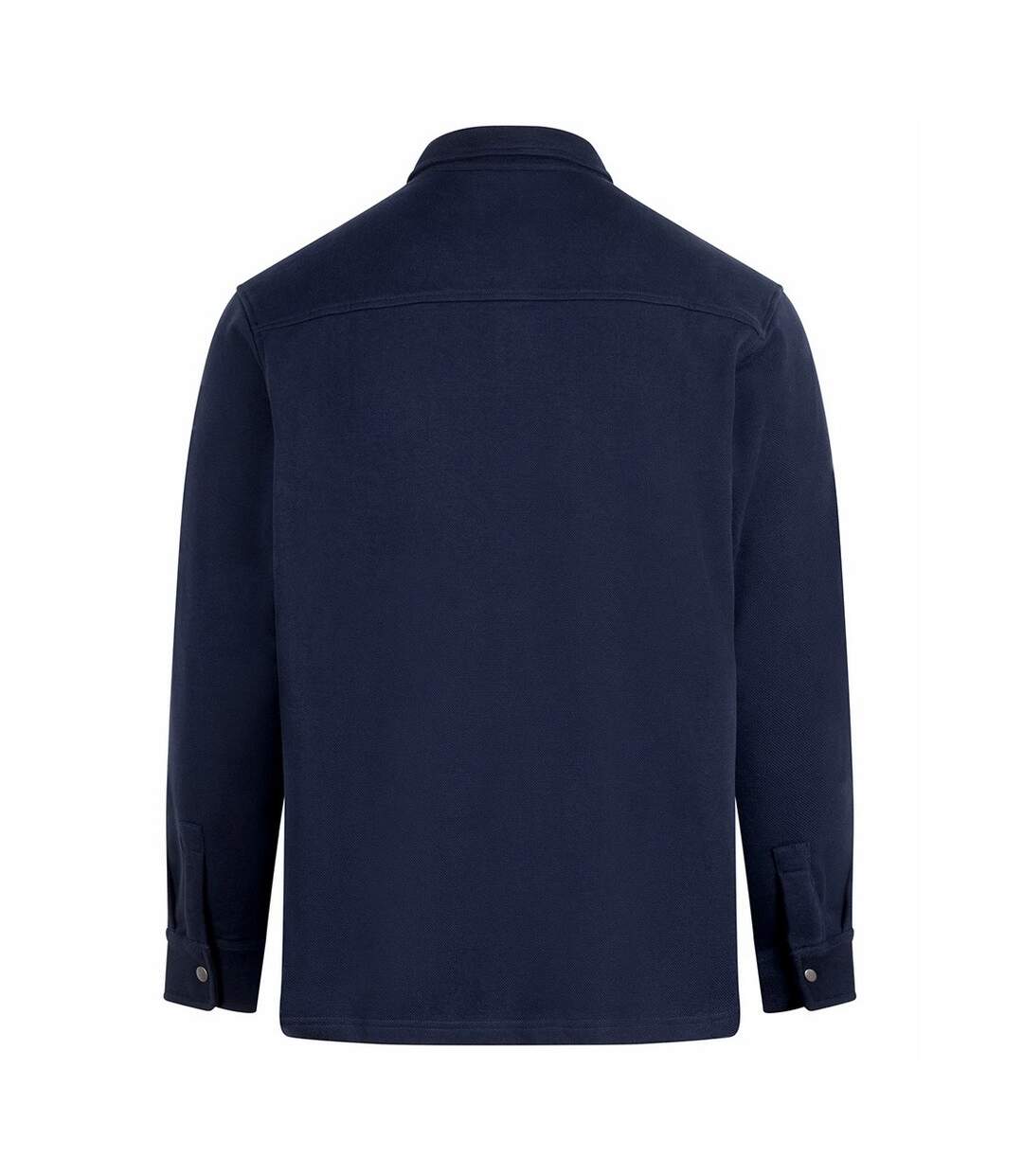Unisex Adult Premium Overshirt Navy Front Row-2