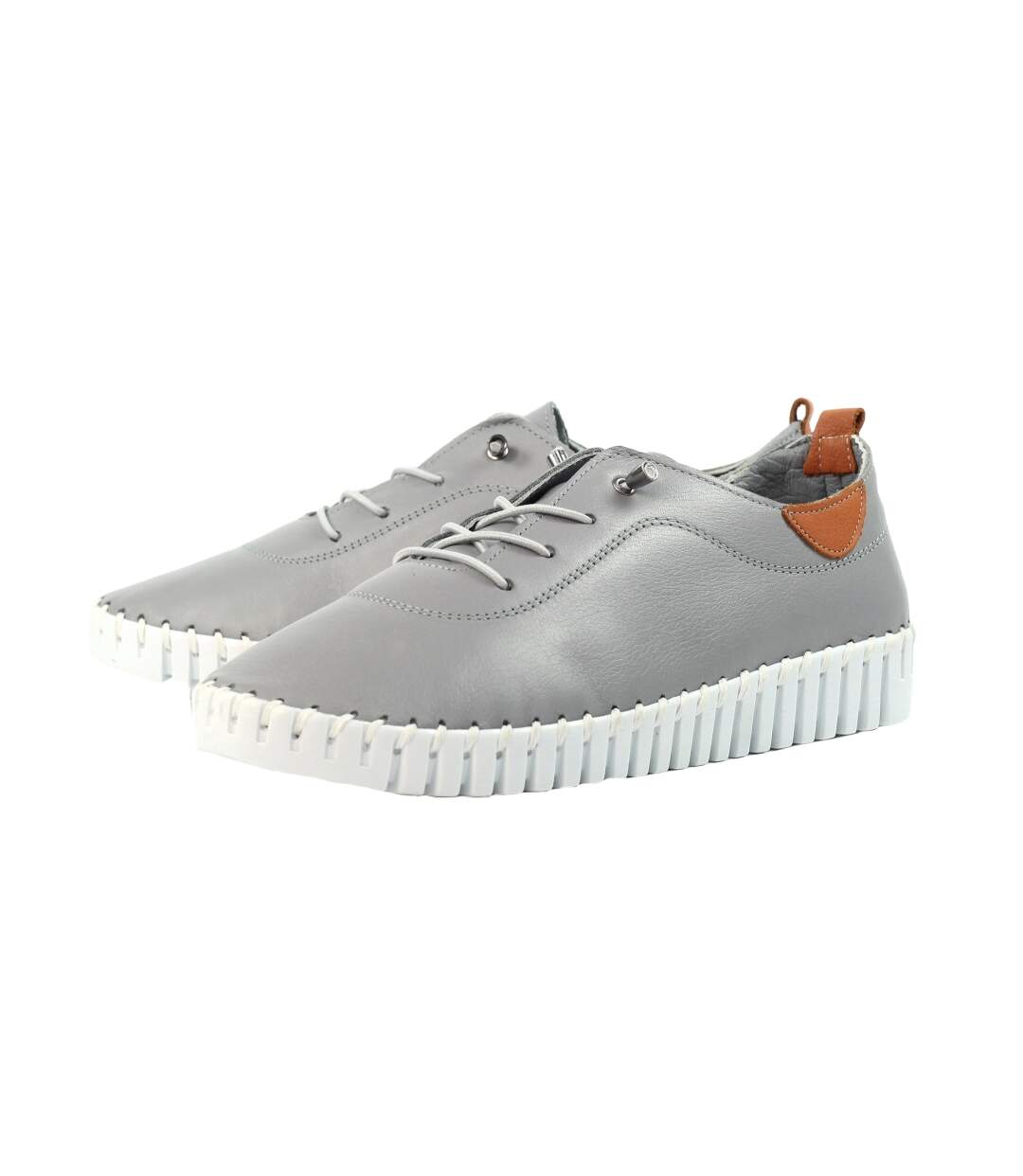 Chaussures flamborough femme gris Lunar-1