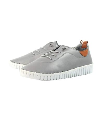 Chaussures flamborough femme gris Lunar