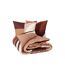 Parure de Lit 3 Pièces Tatia 240x220cm Terracotta-2