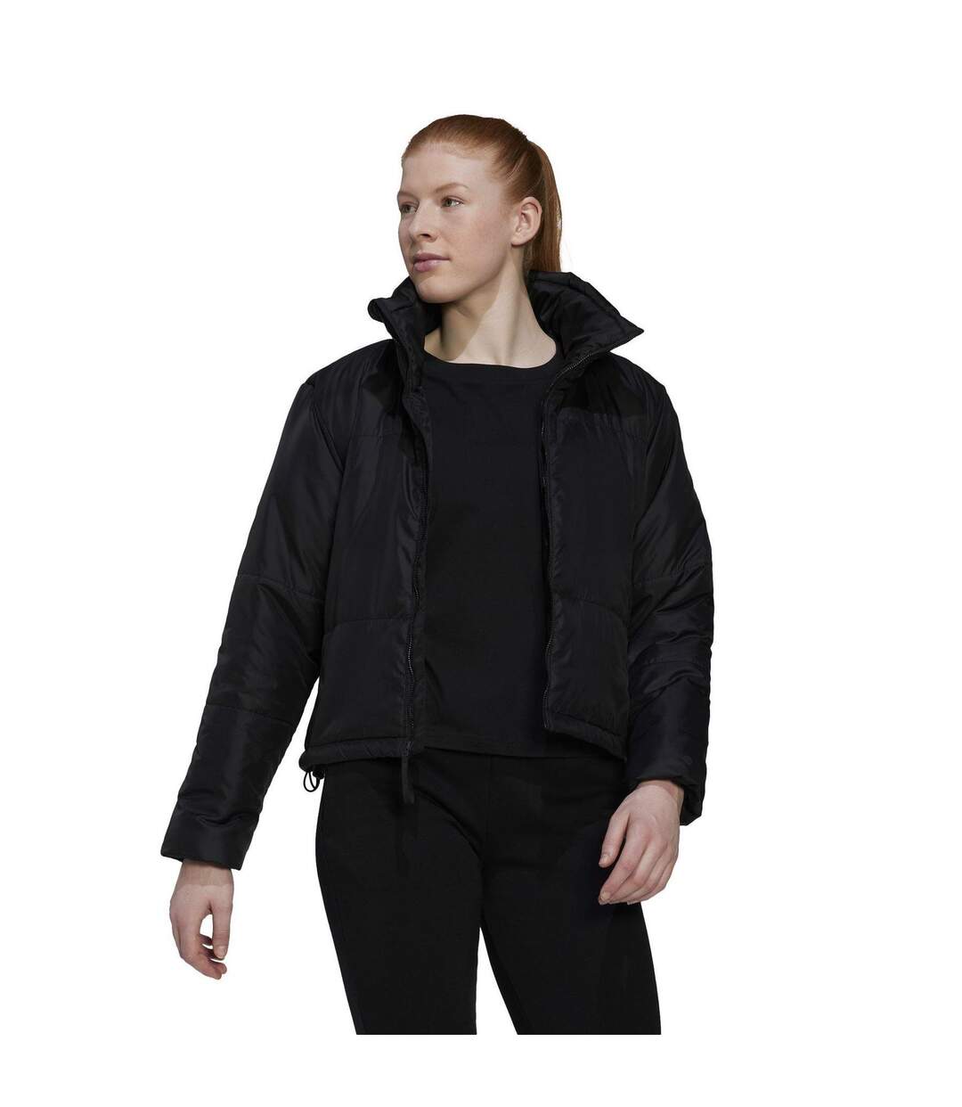 Womens/ladies Bsc Down Jacket Black Adidas-4