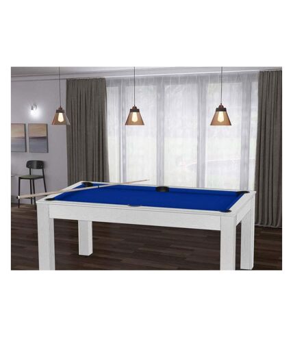 Billard convertible table 6 personnes Texas + plateau dinatoire