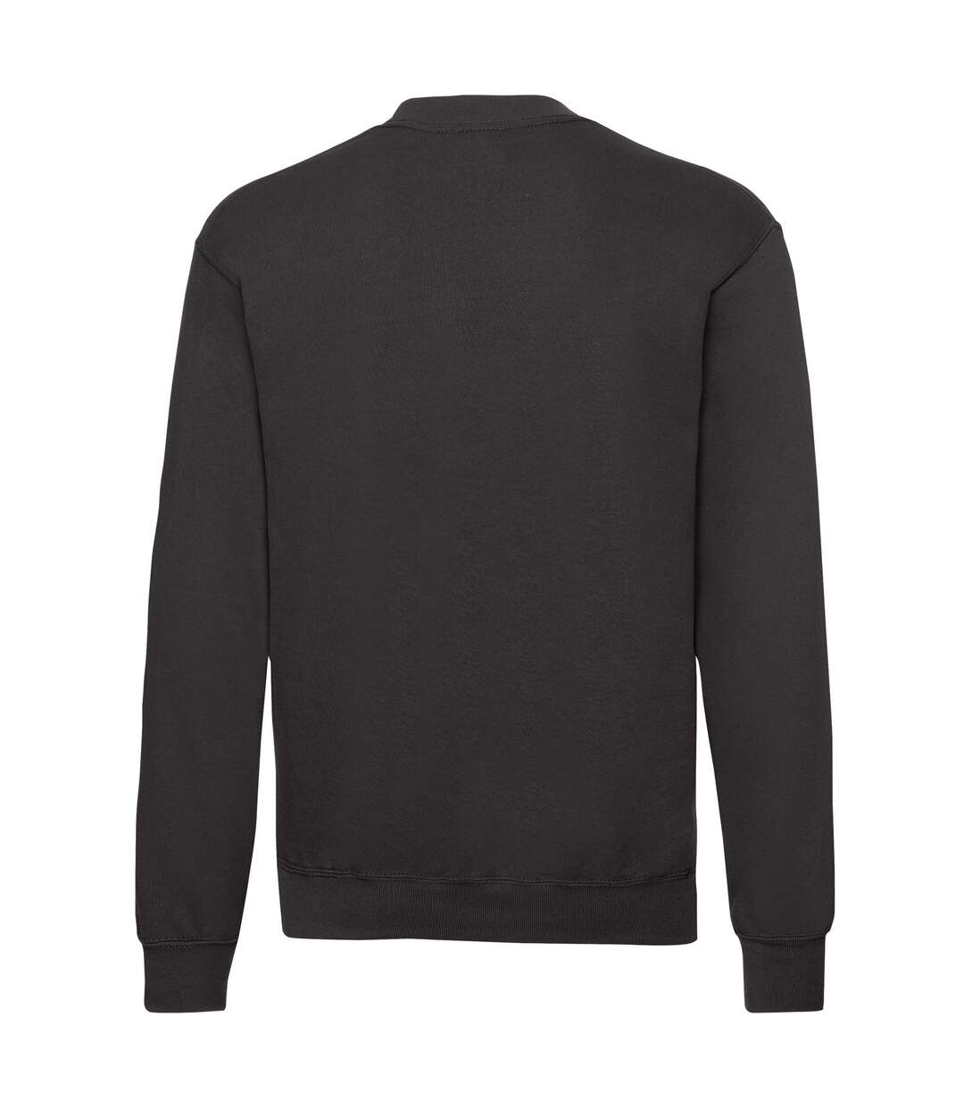 Sweat homme noir Fruit of the Loom-2