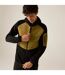 Veste Hybride Motif/style Blocs De Couleurs Newhill Homme Jaune Sombre Noir Regatta-4