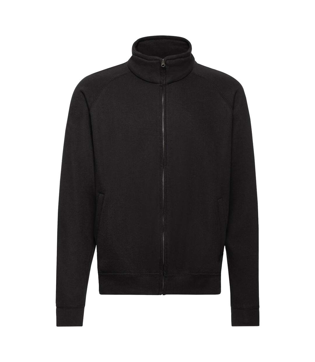 Sweat classic 80/20 homme noir Fruit of the Loom-1