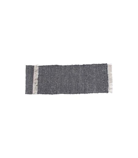 Tapis Déco en Laine Betina 80x250cm Gris