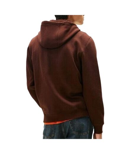 Sweat marron homme tommy hilfiger tjm reg s flag