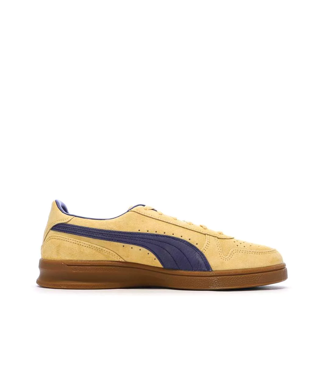 Baskets jaunes homme puma indoor soft-2