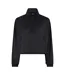 Womens/ladies Zip Pocket Long-sleeved Track Jacket Black Girlfriend Collective-2