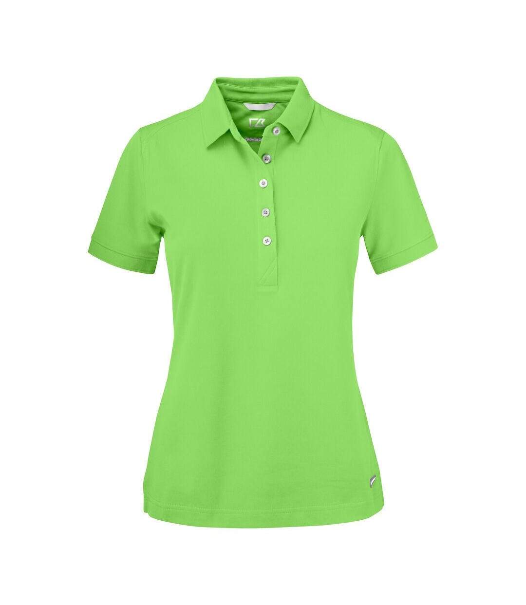 Womens/ladies Advantage Polo Shirt Anthracite Cutter & Buck-3