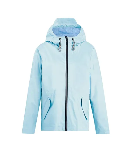 Veste Imperméable Motif/style Uni Bayletta Femme Blanc Ciel Regatta