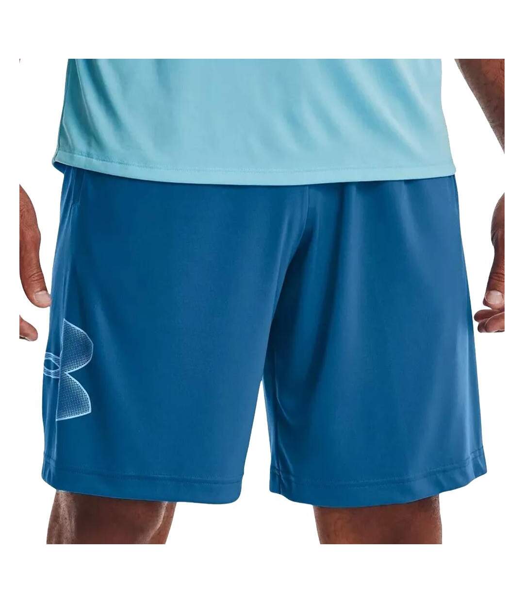 Short de Sport Bleu Marine Homme Under Armour Tech Graphic - L-1