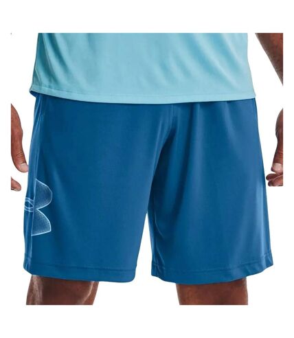 Short de Sport Bleu Marine Homme Under Armour Tech Graphic - L