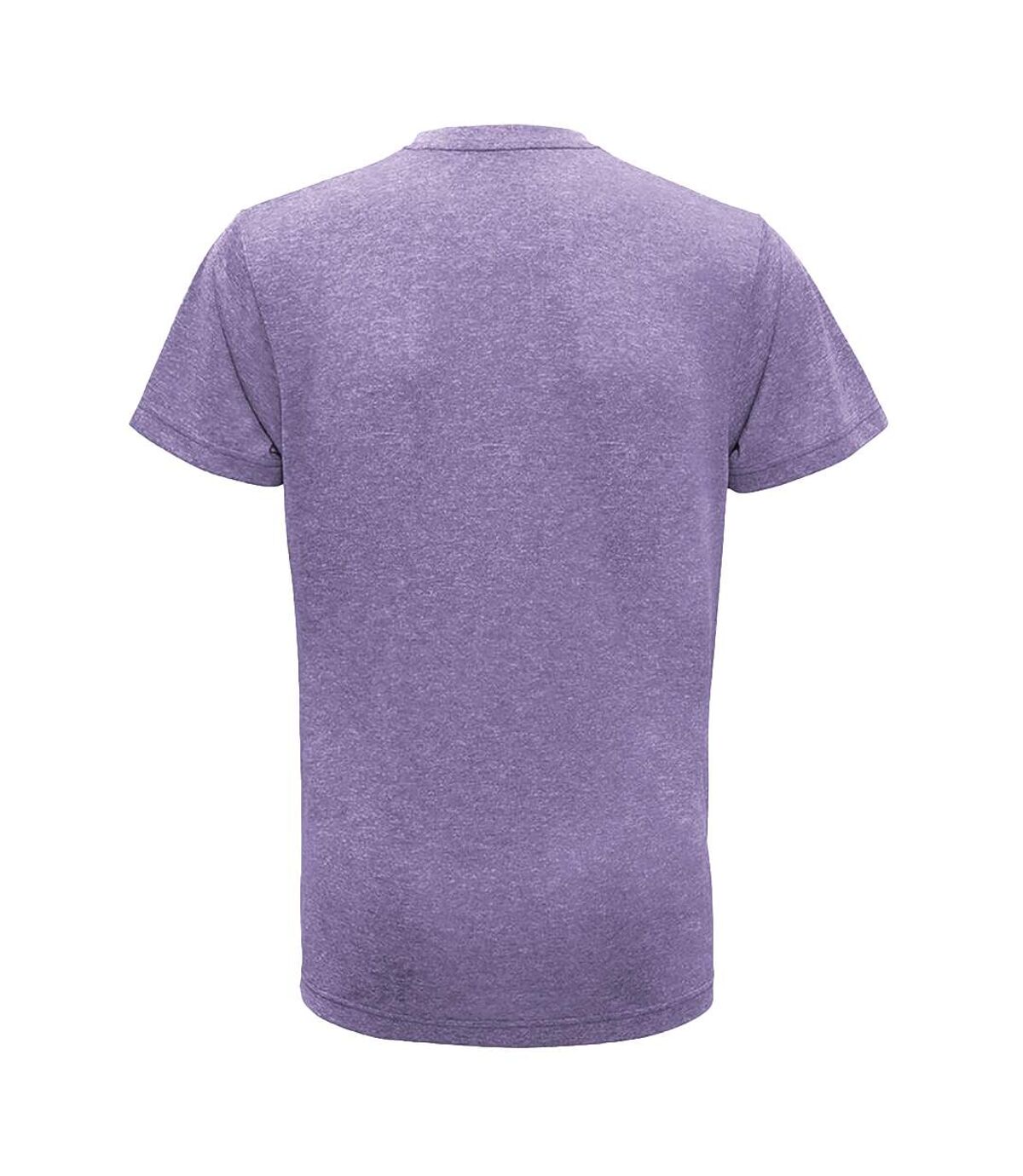 Tri Dri Mens Short Sleeve Lightweight Fitness T-Shirt (Purple Melange)