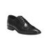 Mens Full Grain Leather Oxfords Black Mascot-1
