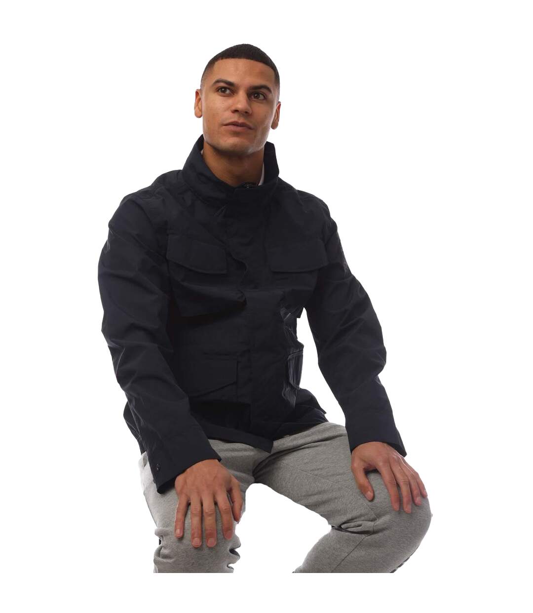 Veste militaire homme bleu marine Timberland-3
