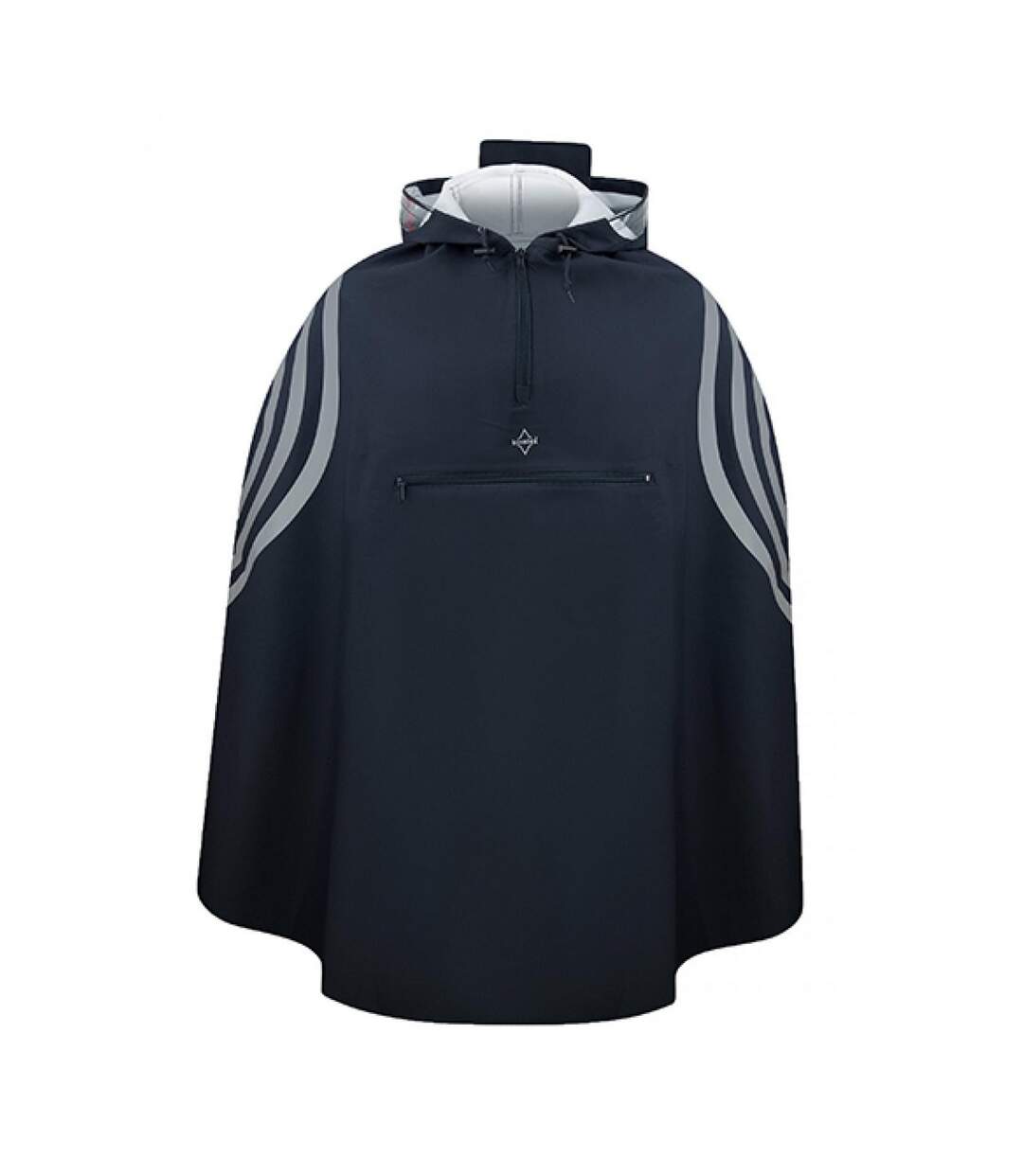 Poncho De Pluie Super Premium Rotterdam Adulte Bleu Marine Korntex-1