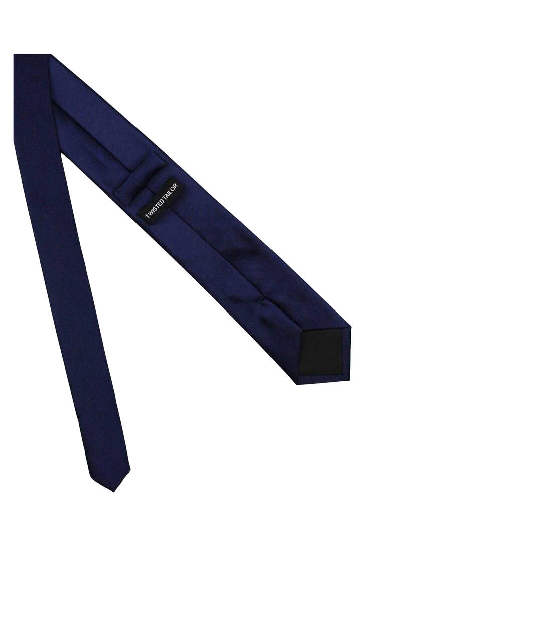 Cravate Ellroy Homme Taille Unique Bleu Marine Twisted Tailor-3