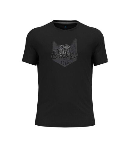 T-shirt Noir Homme Odlo Nikko - M