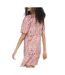 Robe rose à fleurs femme jdy carrie-2