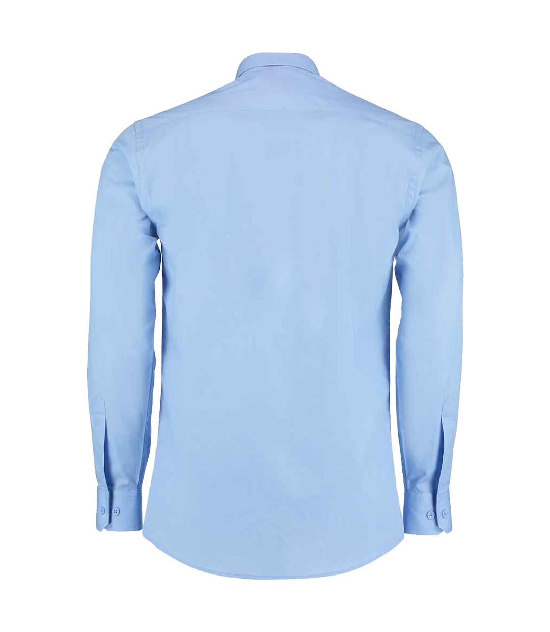 Chemise Manches Longues Homme Bleu Clair Kustom Kit-2