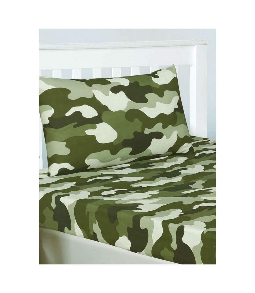 Camouflage duvet cover set green Bedding & Beyond-2