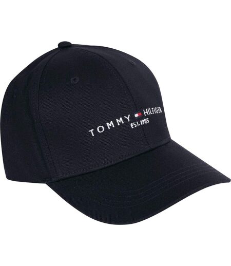 Embroidered Logo Cotton Baseball Cap Desert Sky Tommy Hilfiger