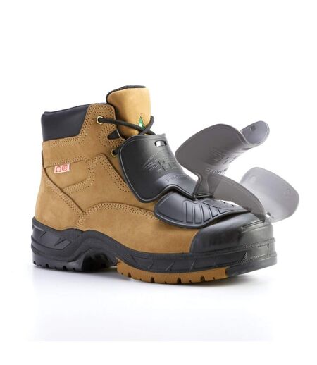 Bottines De Sécurité Hommes Noir Steel Flex