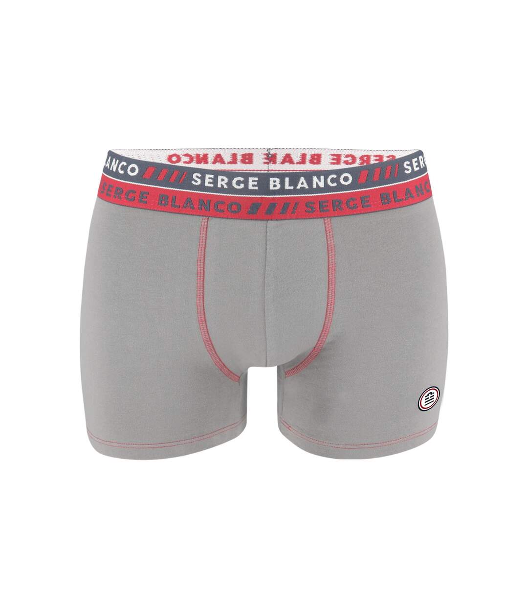 Lot de 2 Boxers homme surpiqûres Class Serge Blanco-4