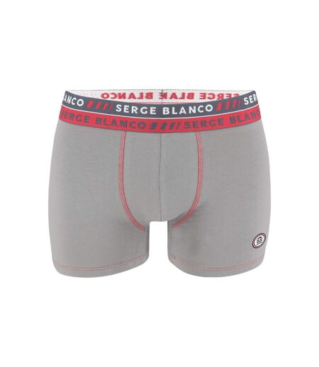 Lot de 2 Boxers homme surpiqûres Class Serge Blanco