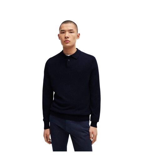 Polo Avac Homme Bleu Foncé Boss