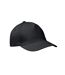 Buzz 5 Panel Baseball Cap Black MidOcean-1