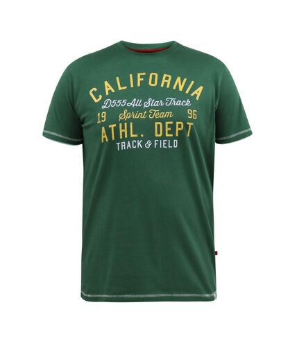 T-shirt d555 parnwell california athletics homme vert Duke