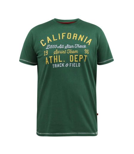 T-shirt d555 parnwell california athletics homme vert Duke Duke