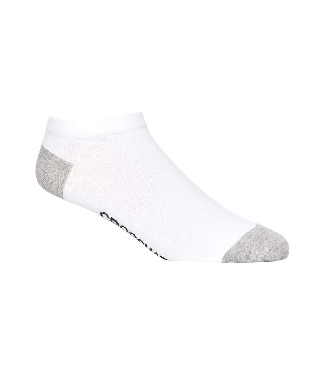 Pack of 5  Mens vitalwhite trainer socks  white Crosshatch-2