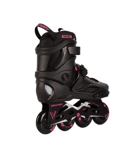 Patins À Roulettes Alignées Viber Femme 37 Fr Noir Tempish