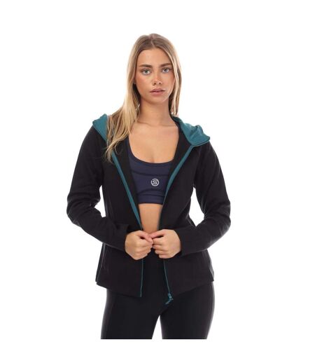 Womens/ladies Series-3 Warm Up Track Jacket Black Skins