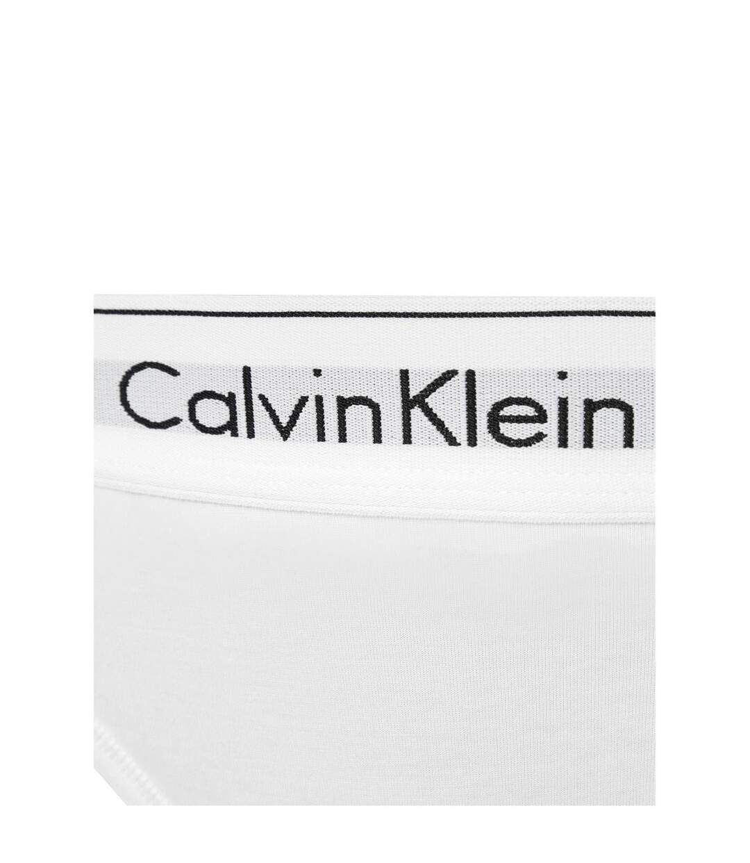 Culotte Femme Blanc Calvin Klein-4